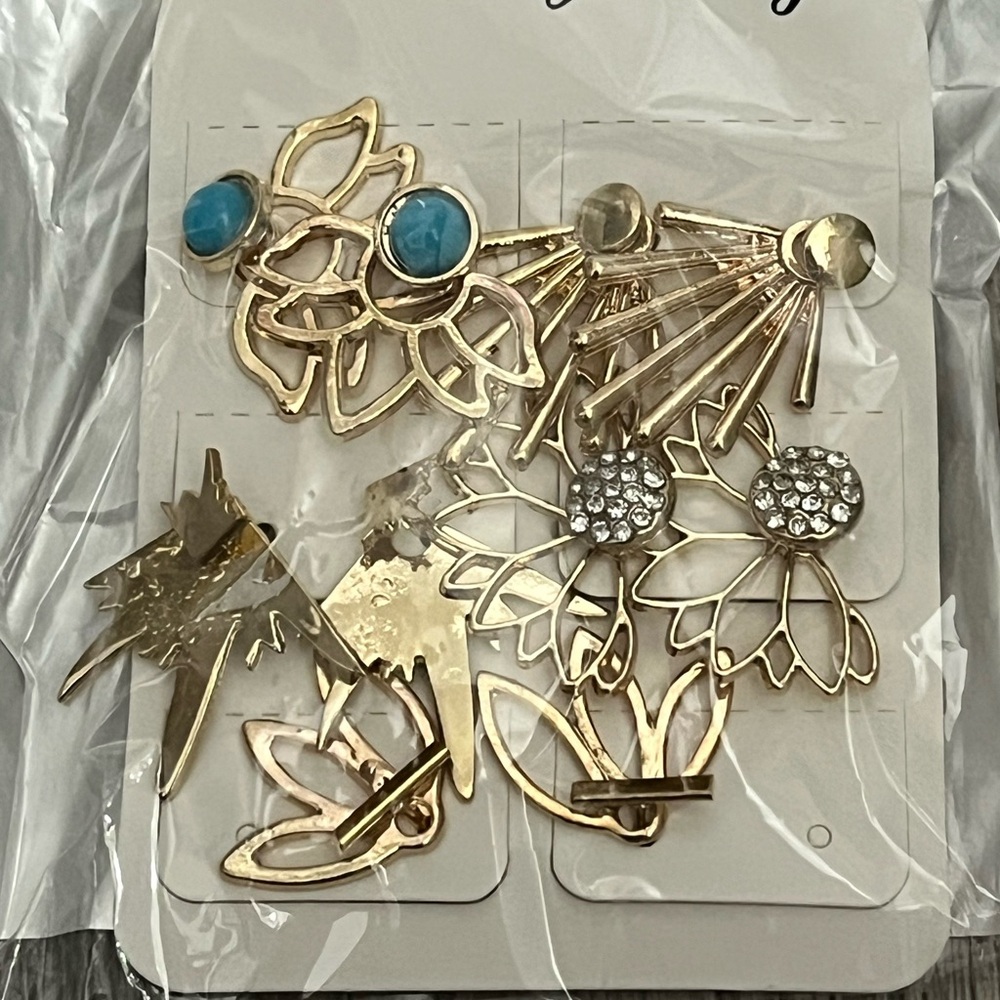 Gold Colored Earrings